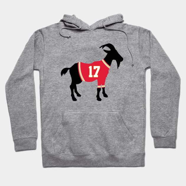 Mecole Hardman GOAT Hoodie by cwijeta